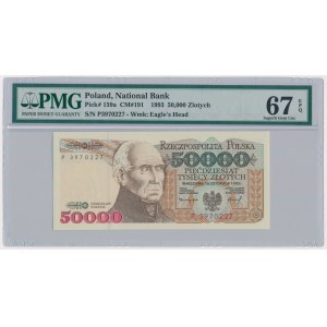 50.000 złotych 1993 - P 