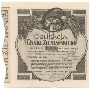 Bank Ziemiański, Obligacja na 10.000 mk 1921