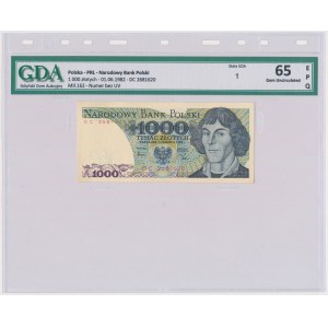 1.000 złotych 1982 - DC 