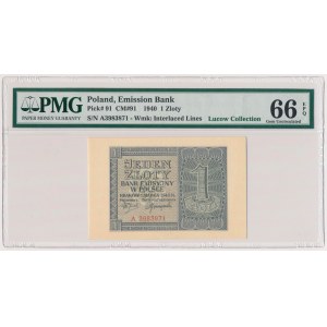 1 złoty 1940 - A 
