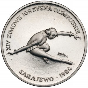 Próba NIKIEL 200 złotych 1984 Sarajewo