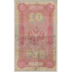 Rosja, 10 rubli 1898 - AE - Pleske / Ivanov