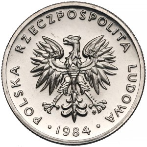 Próba NIKIEL 20 złotych 1984