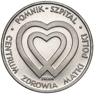 Próba NIKIEL 1.000 złotych 1985 Centrum Zdrowia Matki Polki