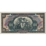 Ecuador, 100 Sucres (1928-36) SPECIMEN