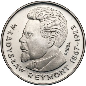 Próba NIKIEL 100 złotych 1977 Reymont - w lewo