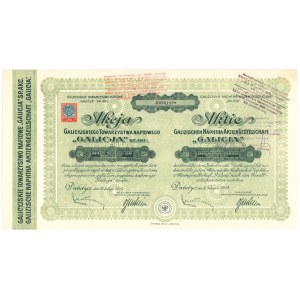 Galicya Galicyjskie Tow. Naftowe, 238 mkp 1924 / 75 zł 1926