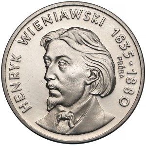 Próba NIKIEL 100 złotych 1979 Henryk Wieniawski - duża głowa