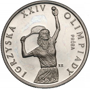 Próba NIKIEL 200 złotych 1987 Igrzyska XXIV Olimpiady