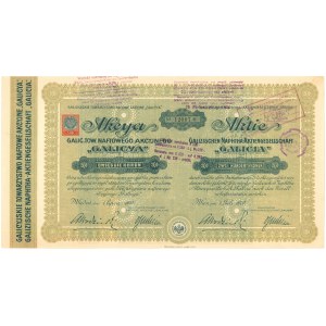 Galicya Galicyjskie Tow. Naftowe, 200 kr 1910