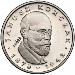 Próba NIKIEL 100 złotych 1978 Janusz Korczak - w prawo