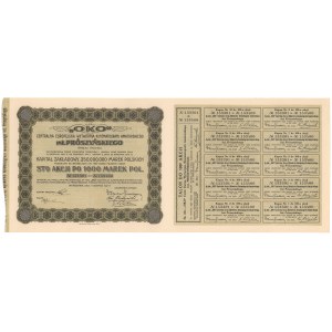 Oko Centralna Europejska Wytwórnia Kinematografu..., 100x 1.000 mkp 1922
