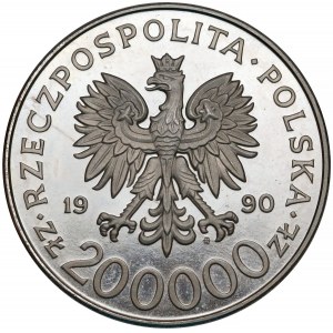 Próba NIKIEL 200.000 złotych 1990 Komorowski Bór