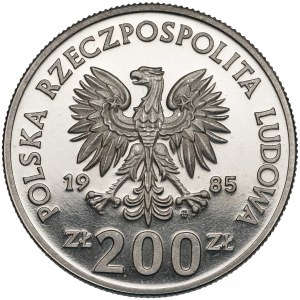 Próba NIKIEL 200 złotych 1985 Centrum Zdrowia Matki Polki