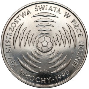 Próba NIKIEL 200 złotych 1988 XIV MŚ w Piłce Nożnej Włochy