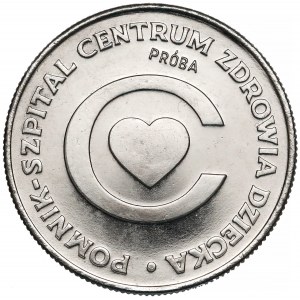 Próba NIKIEL 20 złotych 1979 Szpital Centrum Zdrowia Dziecka