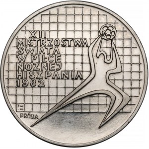 Próba NIKIEL 200 złotych 1982 MŚ Hiszpania - bez España