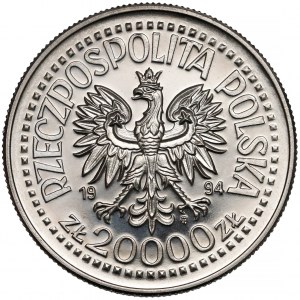 Próba NIKIEL 20.000 złotych 1994 Gmach Mennicy