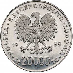 Próba NIKIEL 20.000 złotych 1989 MŚ w Piłce Nożnej Włochy - piłkarz