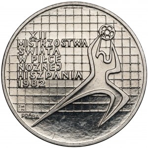 Próba NIKIEL 200 złotych 1982 MŚ Hiszpania - bez España