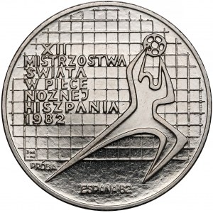 Próba NIKIEL 200 złotych 1982 MŚ Hiszpania - z España - w prawo