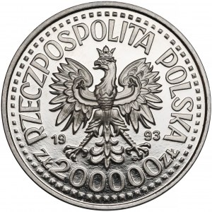 Próba NIKIEL 200.000 złotych 1993 Kazimierz IV Jagiellończyk - półpostać