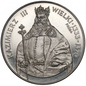 Próba NIKIEL 1.000 złotych 1987 Kazimierz III Wielki
