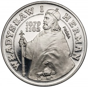 Próba NIKIEL 200 złotych 1981 Władysław I Herman - półpostać