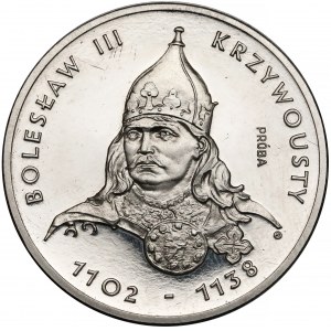 Próba NIKIEL 200 złotych 1982 Bolesław III Krzywousty - popiersie