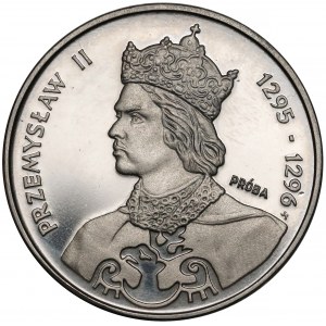 Próba NIKIEL 500 złotych 1985 Przemysław II