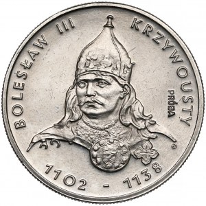 Próba NIKIEL 50 złotych 1982 Bolesław III Krzywousty