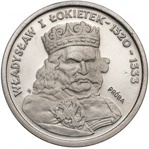 Próba NIKIEL 200 złotych 1986 Władysław I Łokietek