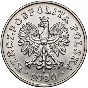 Próba NIKIEL 100 złotych 1990