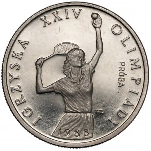 Próba NIKIEL 200 złotych 1987 Igrzyska XXIV Olimpiady