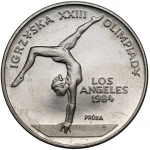 Próba NIKIEL 500 złotych 1983 Los Angeles