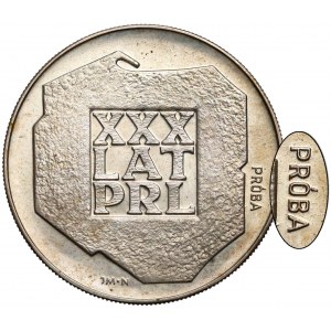 Próba SREBRO 200 złotych 1974 XXX lat PRL - nakład 24 szt.