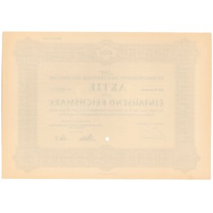 Nowy Tomyśl, ZAR Aktiengesellschaft, Industriewerke..., 1.000 rmk 1942