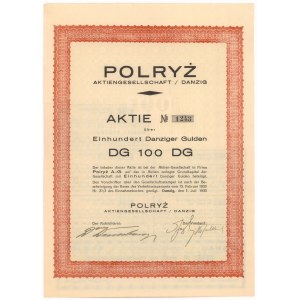 Polryż, Gdańk 100 gulden 1933
