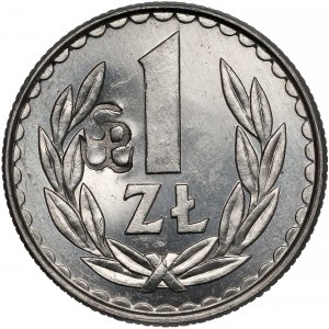 1 złoty 1982 - punca Solidarności Walczącej