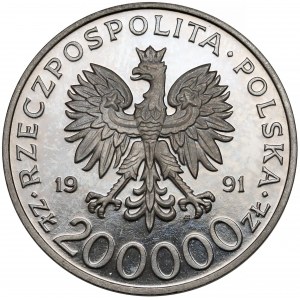 Próba NIKIEL 200.000 złotych 1991 Okulicki Niedźwiadek