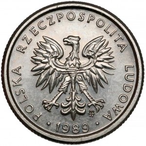 Próba NIKIEL 1 złoty 1989