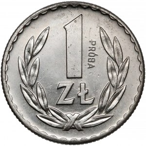 Próba NIKIEL 1 złoty 1949