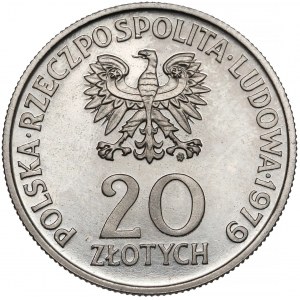 Próba NIKIEL 20 złotych 1979 Rok Dziecka