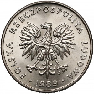 Próba MIEDZIONIKIEL 20 złotych 1989 - 1 z 10 sztuk