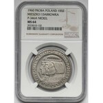 Próba NIKIEL 100 złotych 1960 Mieszko... głowy w lewo