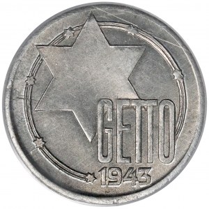 Getto Łódź, 20 marek 1943 - mennicze - rzadkość
