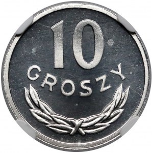10 groszy 1981 - lustrzany
