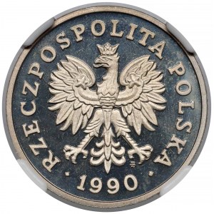 50 złotych 1990 - lustrzane