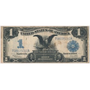 USA, 1 dollar 1899, Silver Certificate, Orzeł