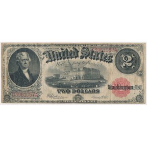 USA, 2 Dollars 1917
